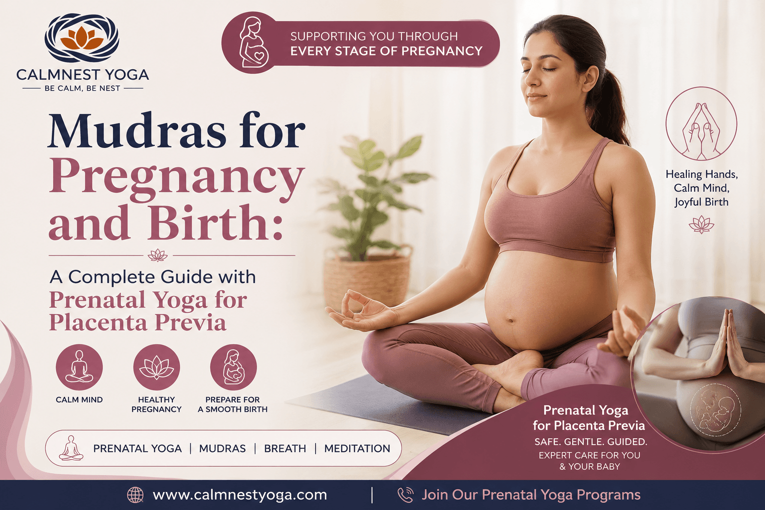 Pregnancy Mudras: Benefits, Uses & Safety Tips
