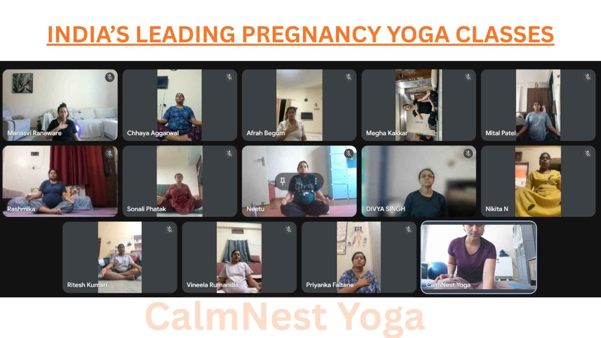 Online Prenatal Yoga Classes vs Offline Classes in India: Which Is Better for You?