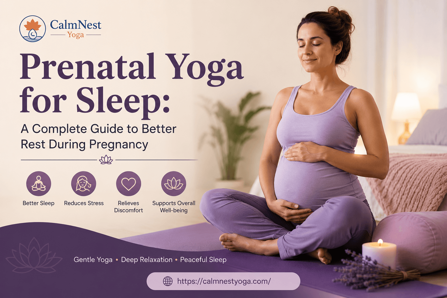 Prenatal Yoga for Sleep: A Complete Guide to Better Rest During Pregnancy