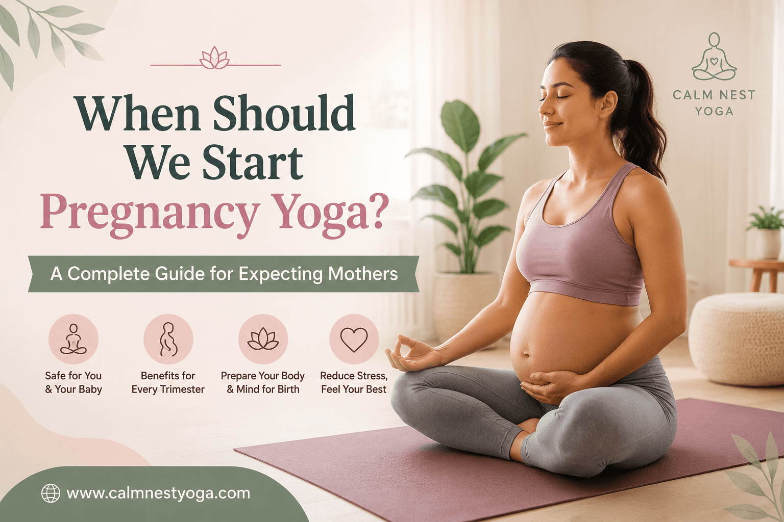When Should We Start Pregnancy Yoga? A Complete Guide for Expecting Mothers