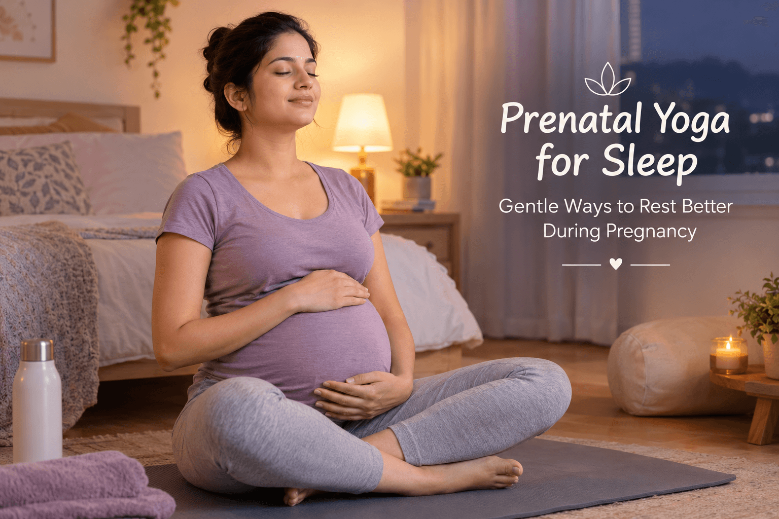 Prenatal Yoga for Sleep: Gentle Ways to Rest Better During Pregnancy