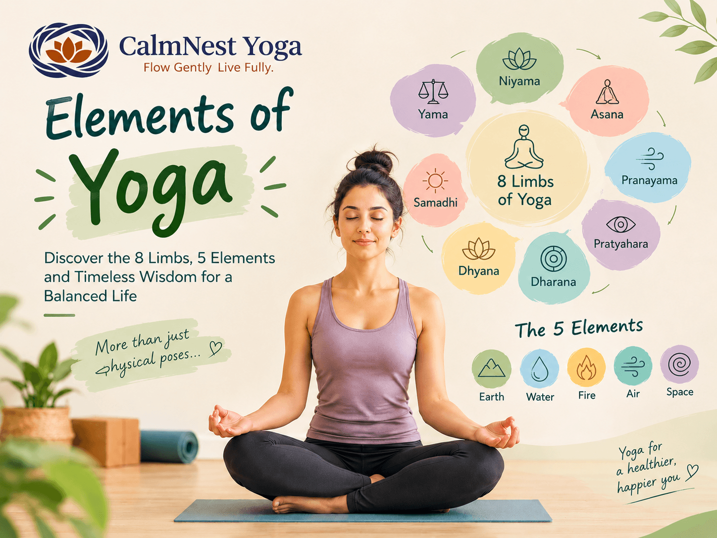 Elements of Yoga: A Complete Guide to the Foundations of a Timeless Practice